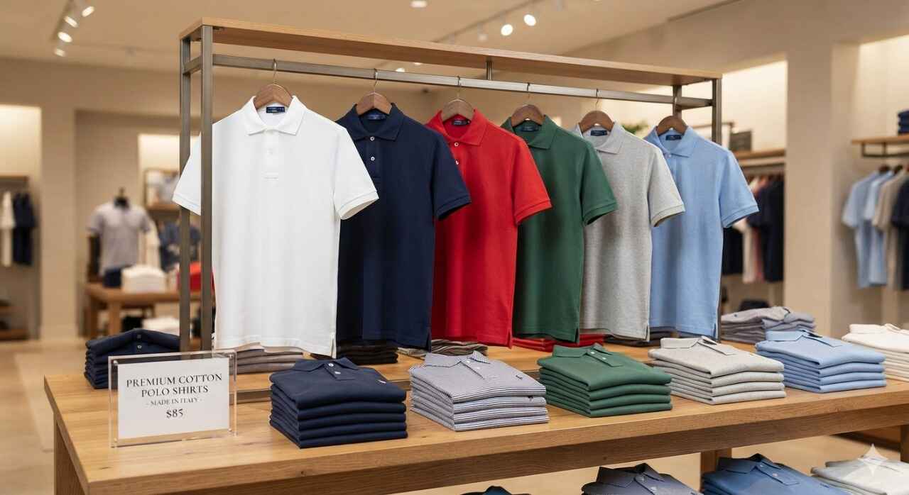 Premium Polo Shirts Daily Production - Sim Brand
